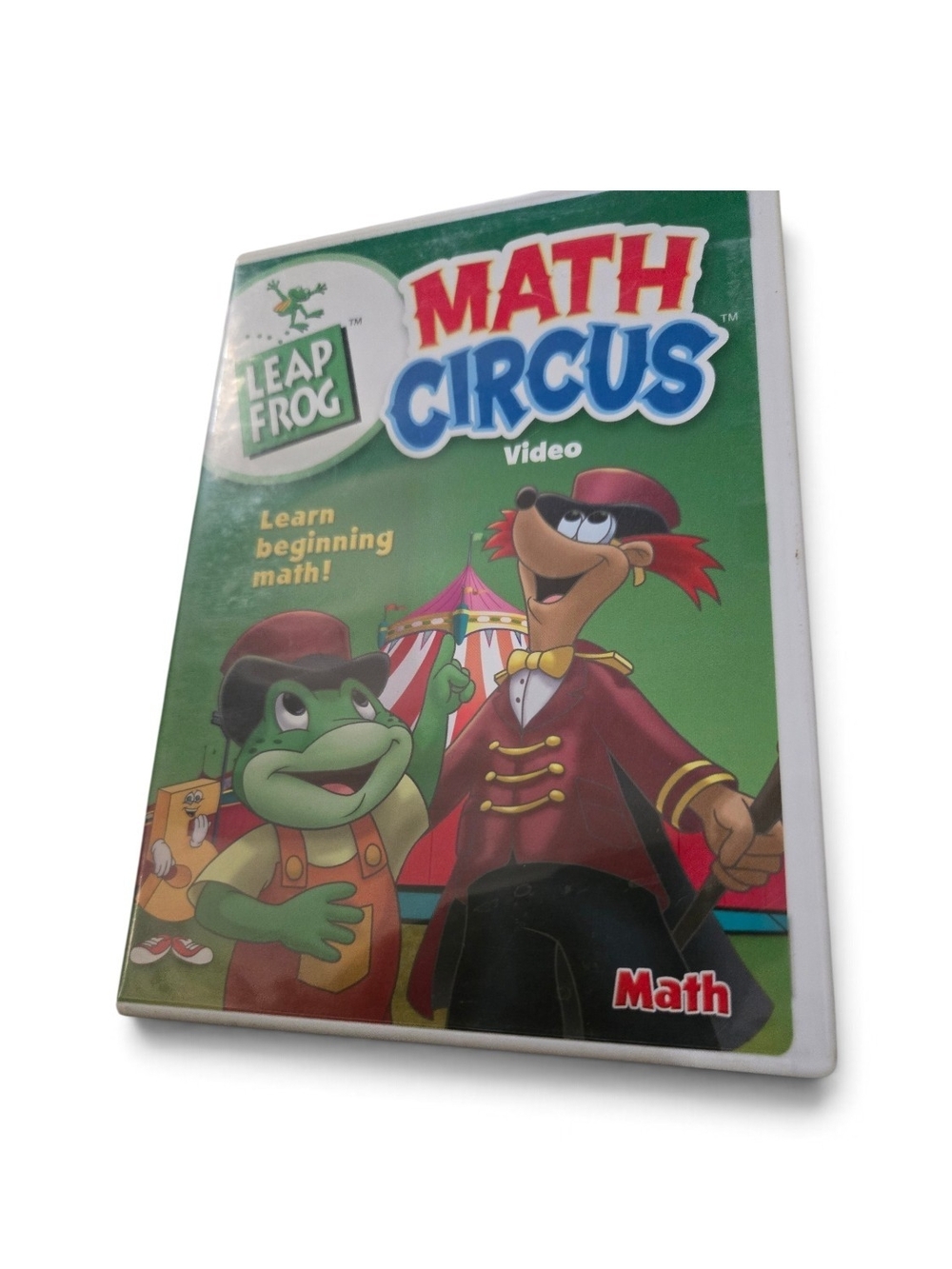 LeapFrog Math Circus Video - Green Cover